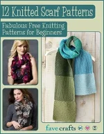 12 Knitted Scarf Patterns