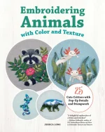 Embroidering Animals With Color and Texture