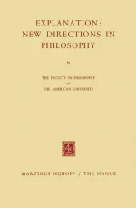 Explanation: New Directions in Philosophy