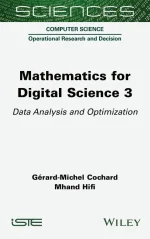 Mathematics for Digital Science 3: Data Analysis and Optimization