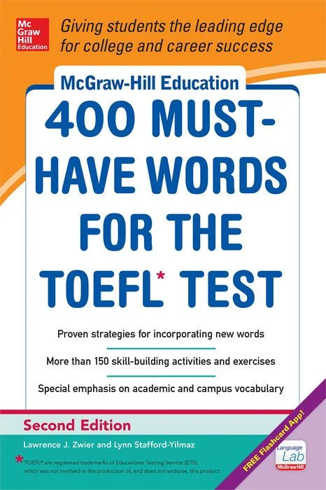 McGraw-Hill Education 400 Must-Have Words for the TOEFL Test