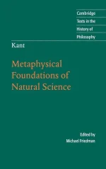 Metaphysical Foundations of Natural Science