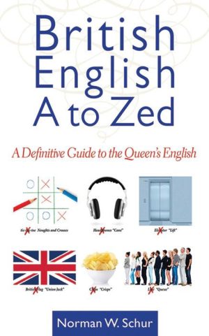 British English From a to Zed