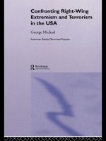 Confronting Right Wing Extremism and Terrorism in the USA