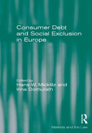 Consumer Debt and Social Exclusion in Europe