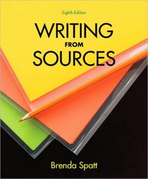Writing From Sources