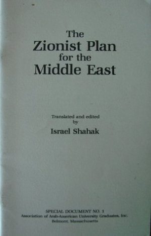 Zionist Plan for the Middle East