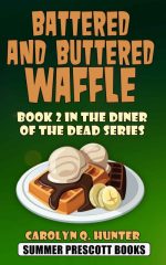 Battered and Buttered Waffle