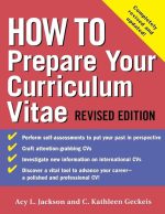 How to Prepare Your Curriculum Vitae