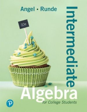 Intermediate Algebra for College Students