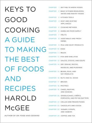 Keys to Good Cooking