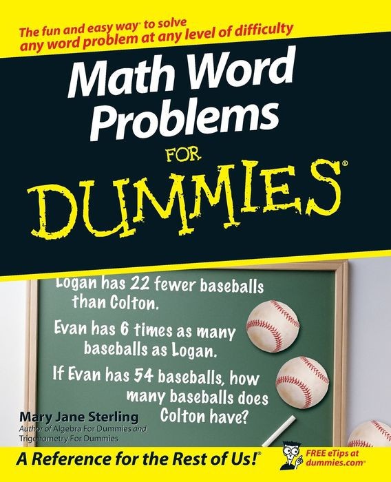 Math Word Problems for Dummies Math Word Problems for Dummies