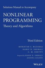 Solutions Manual to Accompany Nonlinear Programming