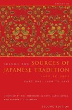 Sources of Japanese Tradition