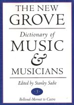 The New Grove Dictionary of Music and Musicians