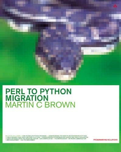 Perl to Python Migration Perl to Python Migration