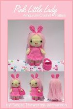 Pink Little Lady Amigurumi Crochet Pattern