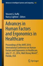 Advances in Human Factors and Ergonomics in Healthcare